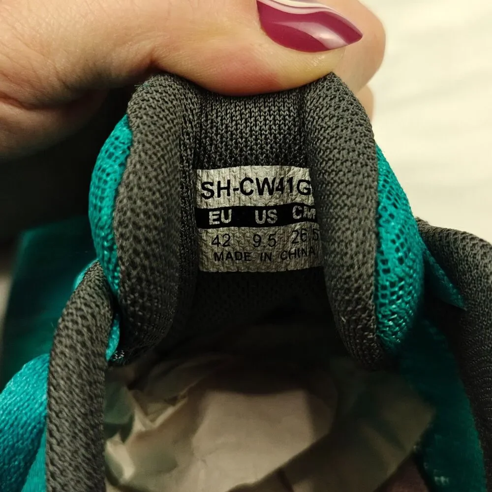 Shimano CW41 Pedaling Dynamics Teal Cycling Shoes Women’s Size 9.5 Mountain Bike - Picture 10 of 10